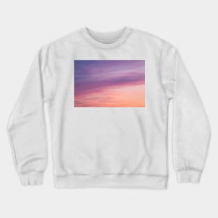 Colorful sunset clouds at dusk sky scape Crewneck Sweatshirt